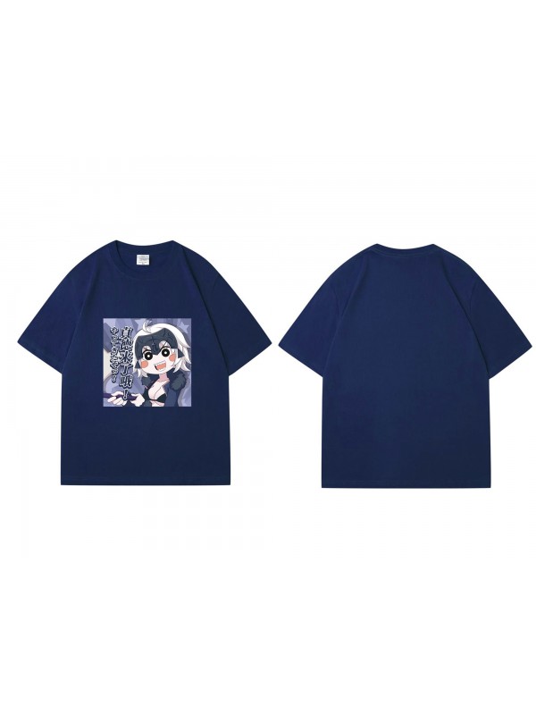 Tap Saber Fate Short Sleeve Mens Graphic T-Shirts Fashion Printed Tops Cosplay Costume T Shirts For Women's