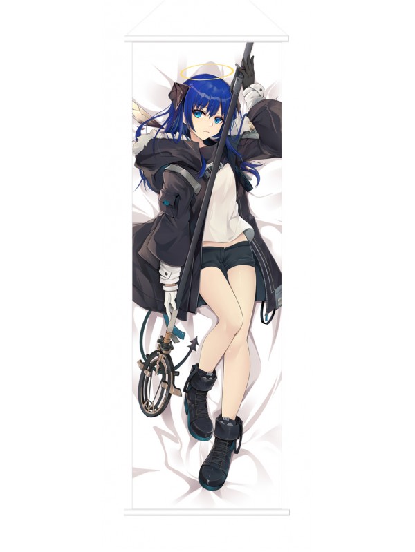 Arknights Mastema Japanese Anime Painting Home Decor Wall Scroll Posters
