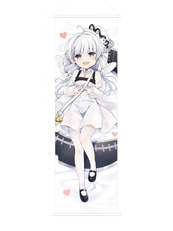 Azur Lane Illustrious Japanese Anime Painting Home Decor Wall Scroll Posters