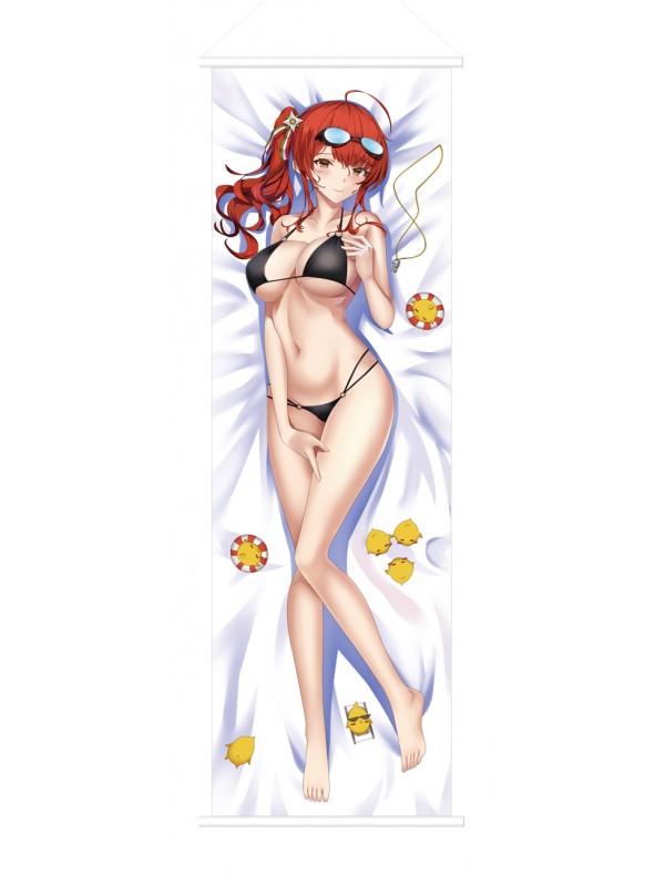 Azur Lane Zara Japanese Anime Painting Home Decor Wall Scroll Posters