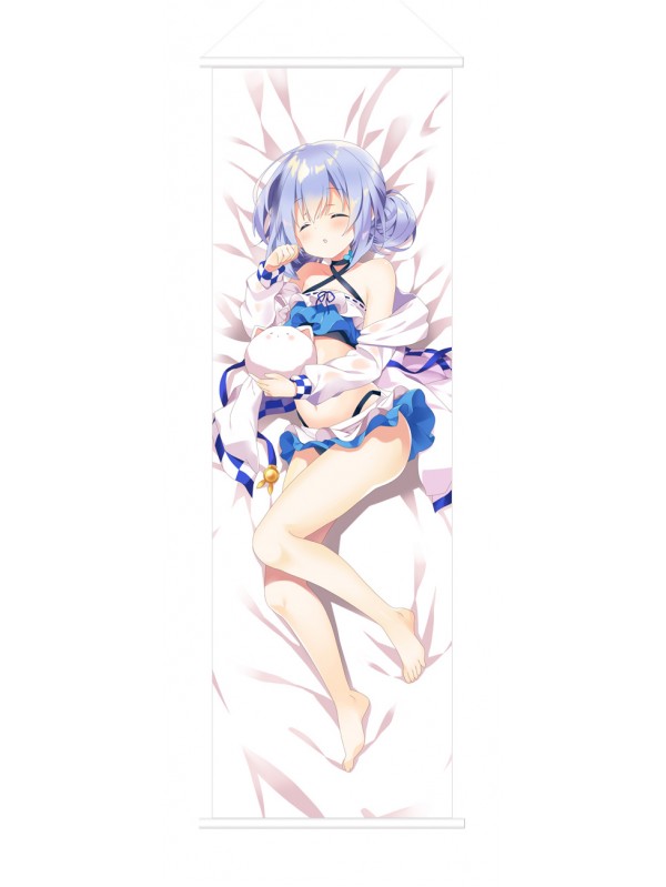 Is the Order a Rabbit Kafuu Chino Japanese Anime Painting Home Decor Wall Scroll Posters