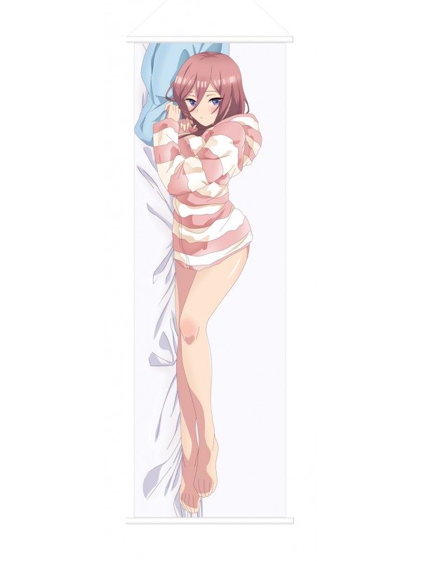The Quintessential Quintuplets Nakano Miku Japanese Anime Painting Home Decor Wall Scroll Posters