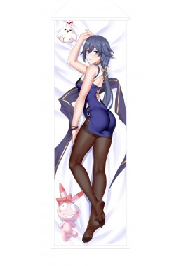 Honkai Impact 3rd Shark Japanese Anime Painting Home Decor Wall Scroll Posters