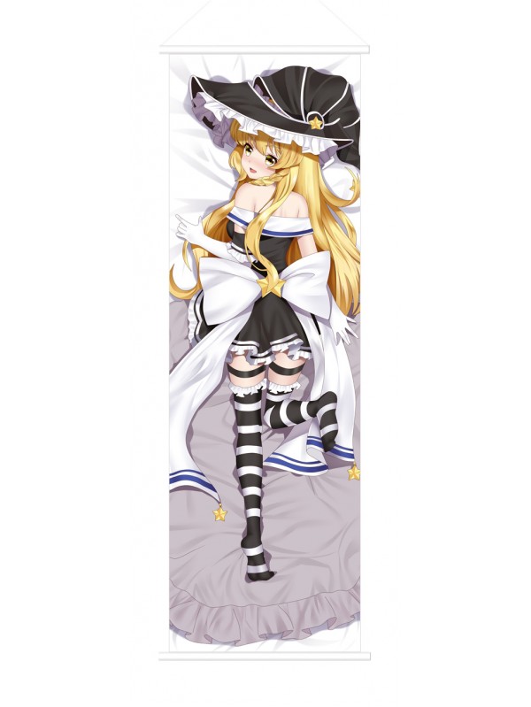 TouHou Project Kirisame Marisa Japanese Anime Painting Home Decor Wall Scroll Posters
