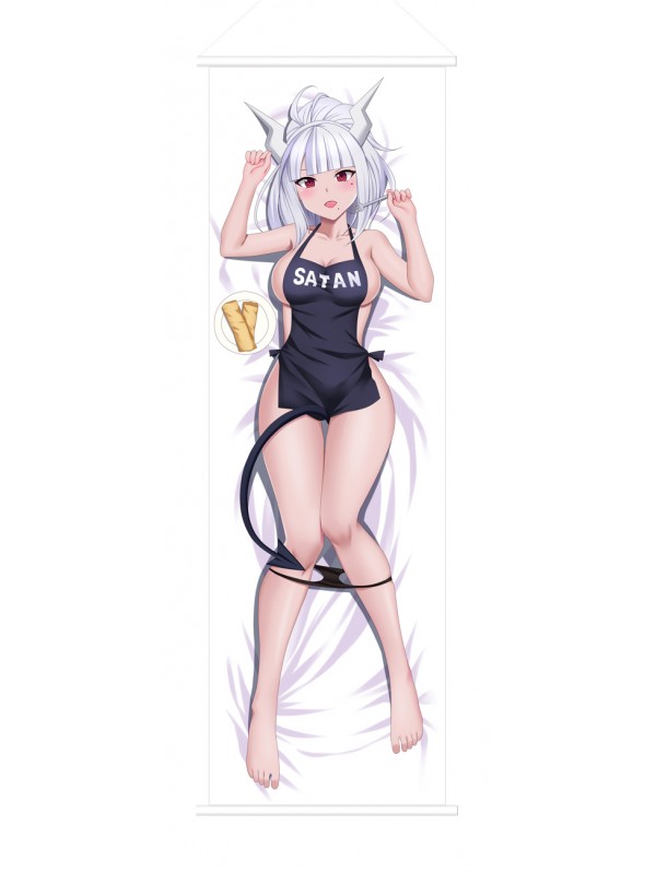 Helltaker Lucifer Japanese Anime Painting Home Decor Wall Scroll Posters