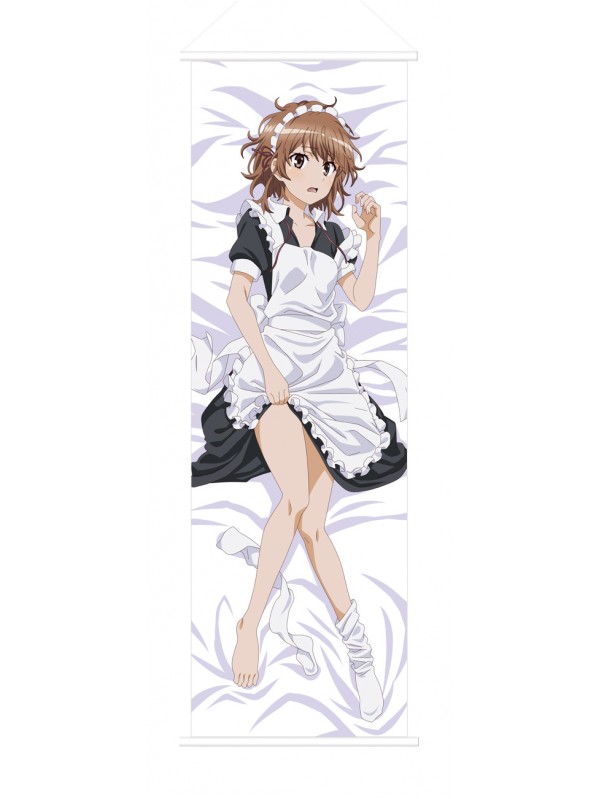 A Certain Scientific Railgun Mikoto Misaka Japanese Anime Painting Home Decor Wall Scroll Posters