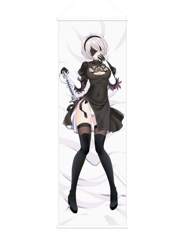 2B Nier Automata Anime Wall Poster Banner Japanese Art