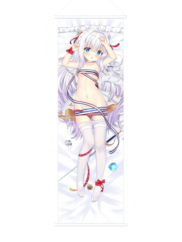 Azur Lane MNF Le Malin Japanese Anime Painting Home Decor Wall Scroll Posters