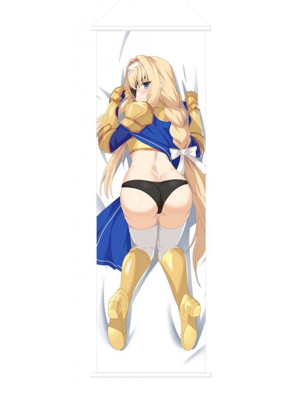 Sword Art Online Alice Zuberg Japanese Anime Painting Home Decor Wall Scroll Posters