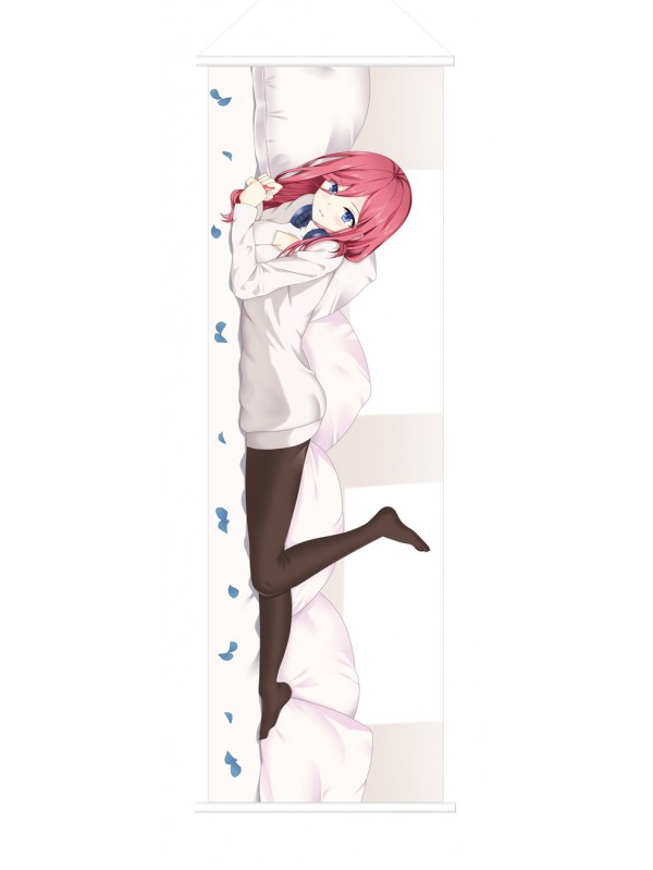 The Quintessential Quintuplets Nakano Miku Japanese Anime Painting Home Decor Wall Scroll Posters