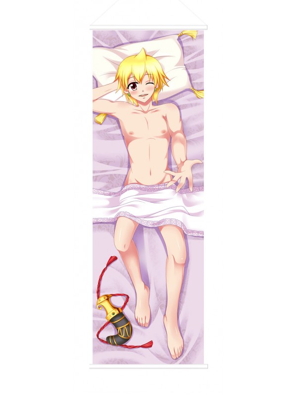 Alibaba and Aladin Magi Male Anime Wall Poster Banner Japanese Art