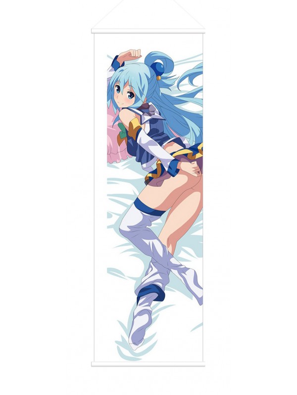 Aqua Konosuba Anime Wall Poster Banner Japanese Art