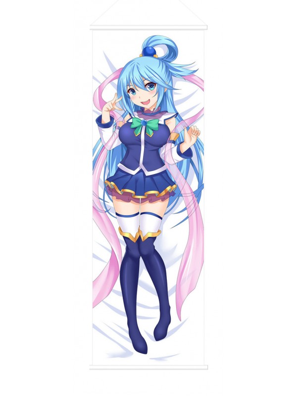 Aqua Konosuba Anime Wall Poster Banner Japanese Art
