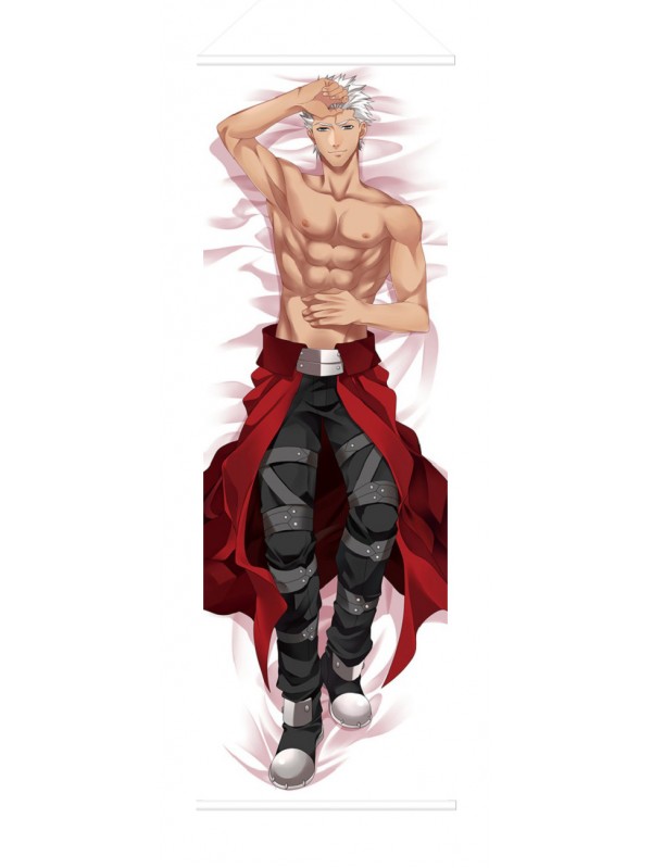 Archer and Lancer Fate Stay Night Anime Wall Poster Banner Japanese Art