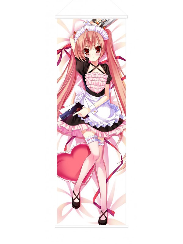 Aria Kanzaki Aria the Scarlet Ammo Scroll Painting Wall Picture Anime Wall Scroll Hanging Deco