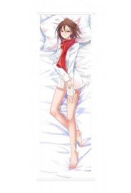Attack on Titan Mikasa Ackerman Anime Wall Poster Banner Japanese Art