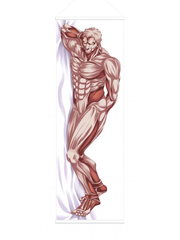 Attack on Titian Male Anime Wall Poster Banner Japanese Art