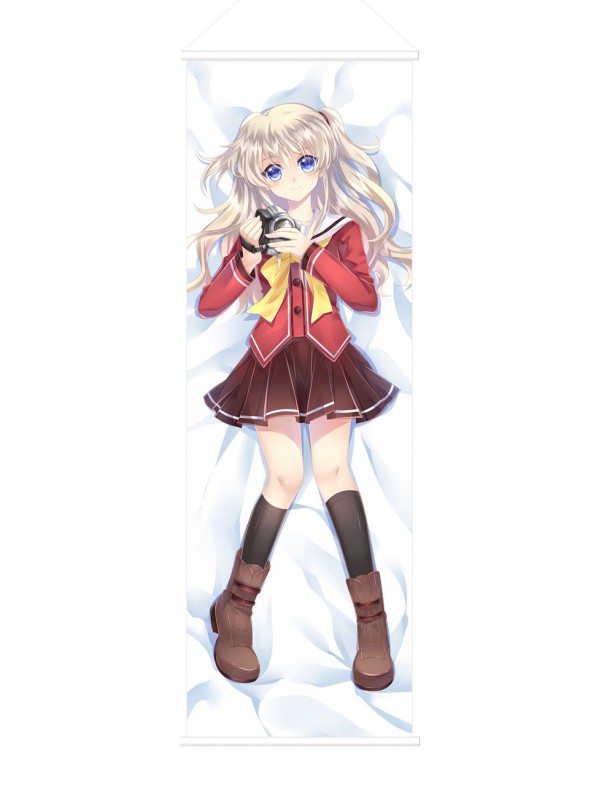 Charlotte Scroll Painting Wall Picture Anime Wall Scroll Hanging Deco