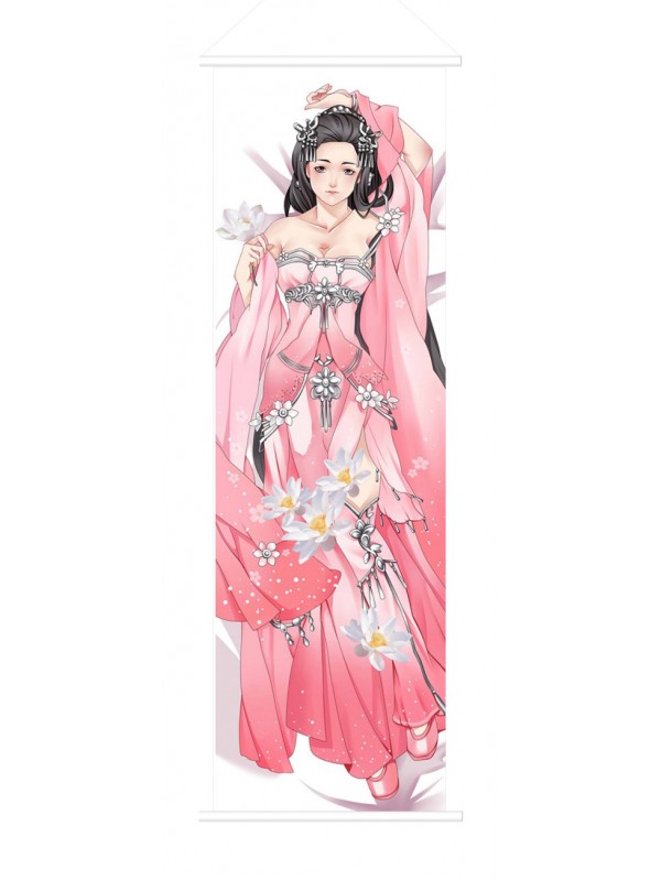 Chinese Game Character Japanese Anime Painting Home Decor Wall Scroll Posters