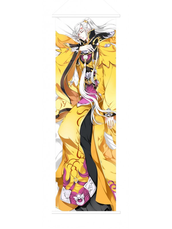 Chinese Online Game Character Male Japanese Anime Painting Home Decor Wall Scroll Posters