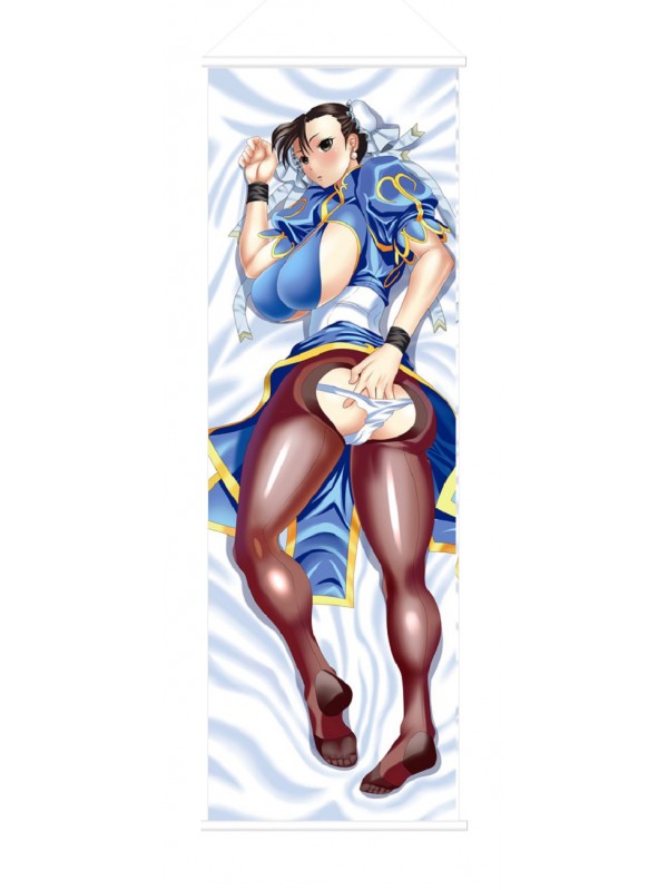 Chun Li Street Fighter Anime Wall Poster Banner Japanese Art
