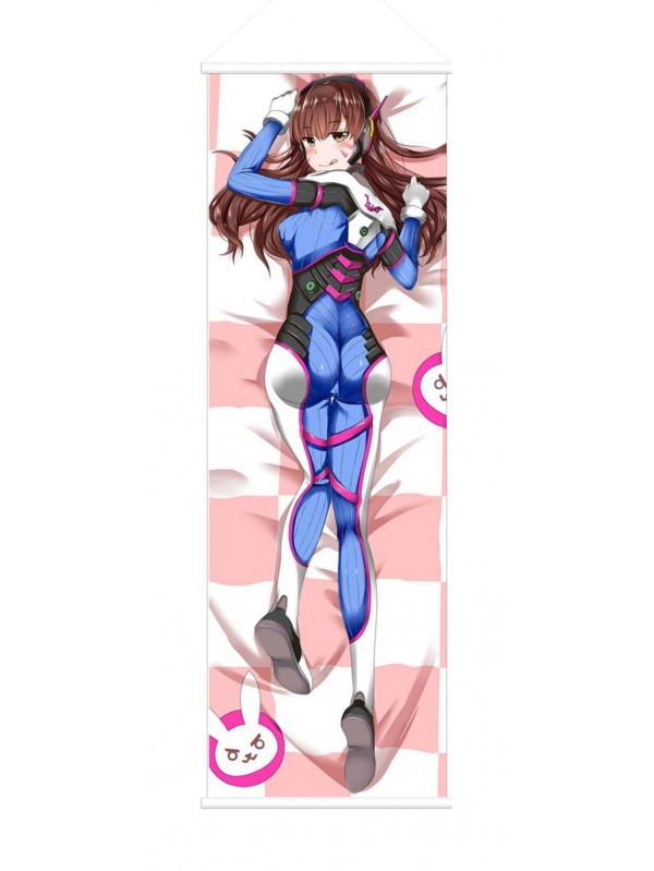 D Va Overwatch Anime Wall Poster Banner Japanese Art