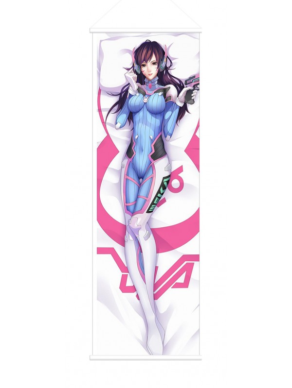 D Va Overwatch Anime Wall Poster Banner Japanese Art