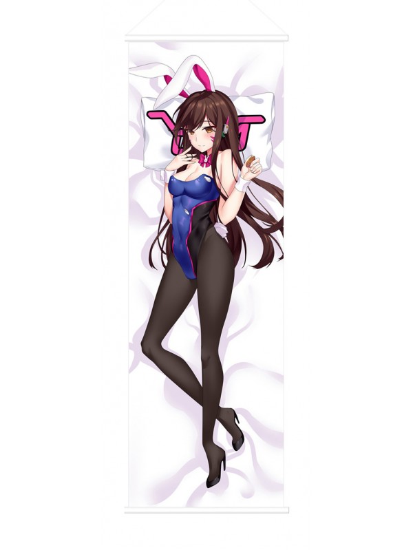 D Va Overwatch Anime Wall Poster Banner Japanese Art