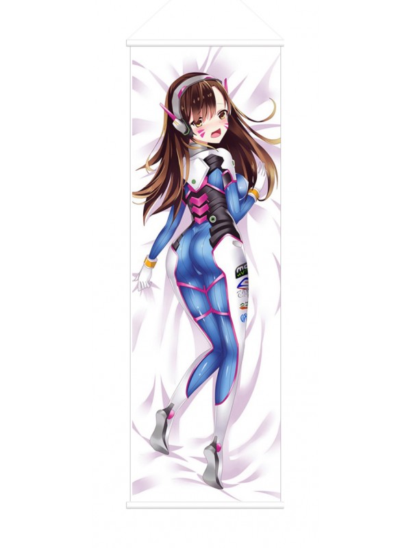D.Va Overwatch Anime Wall Poster Banner Japanese Art