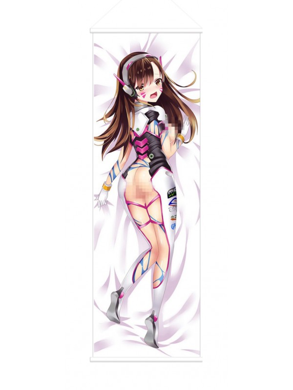 D.Va Overwatch Anime Wall Poster Banner Japanese Art