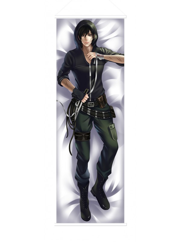 Daomu Biji Male Scroll Painting Wall Picture Anime Wall Scroll Hanging Deco