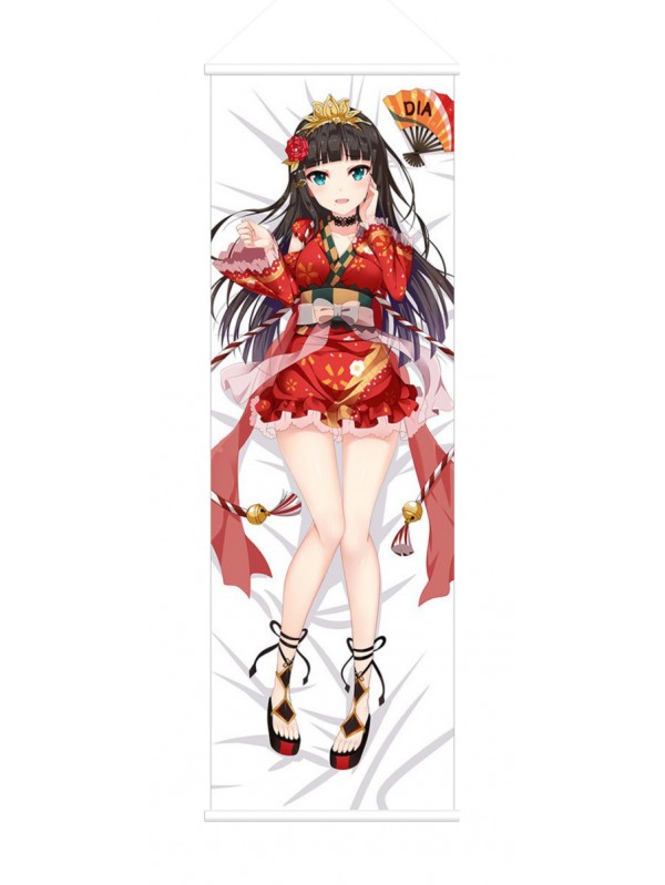 Dia Kurosawa Love Live! Sunshine!! and Cute Twintail Anime Wall Poster Banner Japanese Art