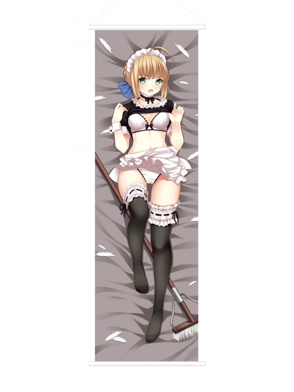 Fate Stay Night Japanese Anime Painting Home Decor Wall Scroll Posters