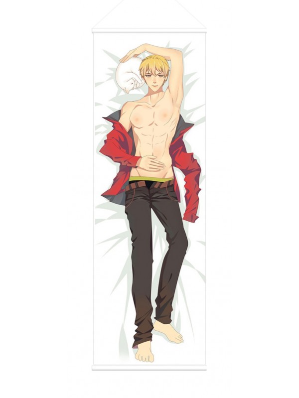 Full-time Master Male Anime Wall Poster Banner Japanese Art