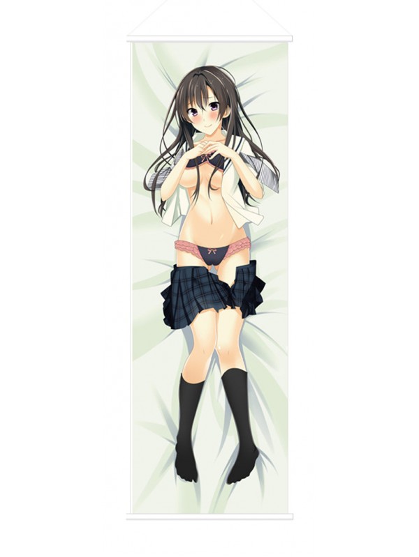 Fumika Saeki Japanese Anime Painting Home Decor Wall Scroll Posters