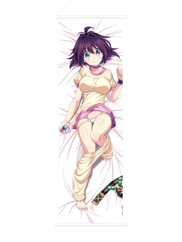 Girl on Pajamas Japanese Anime Painting Home Decor Wall Scroll Posters