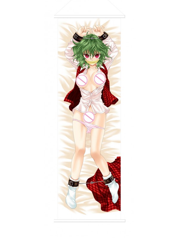 Green haired Hot Girl Japanese Anime Painting Home Decor Wall Scroll Posters