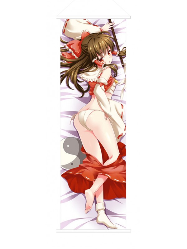 Hakurei Reimu Touhou Project Anime Wall Poster Banner Japanese Art