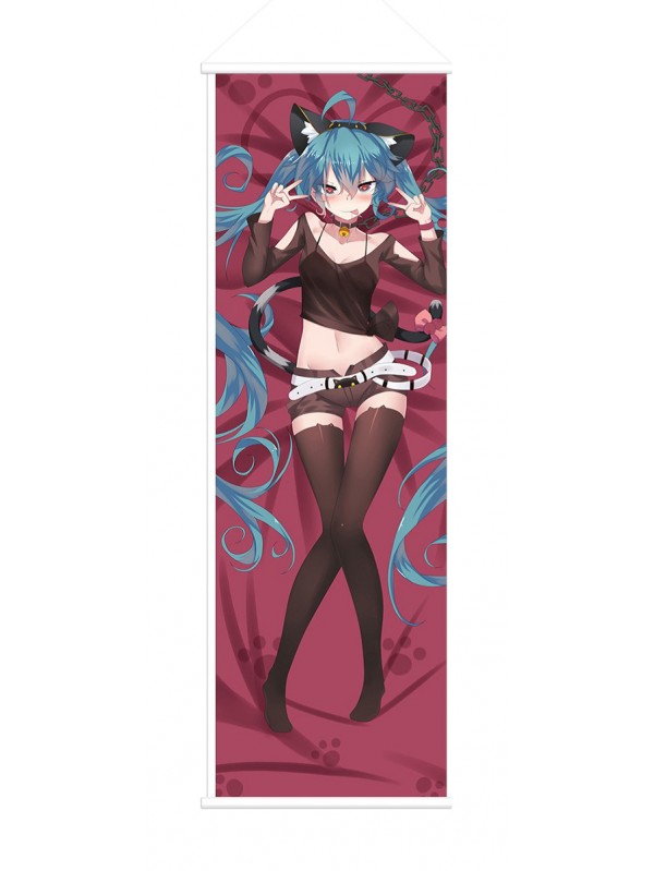 Hatsume Miku Vocaloid Anime Wall Poster Banner Japanese Art