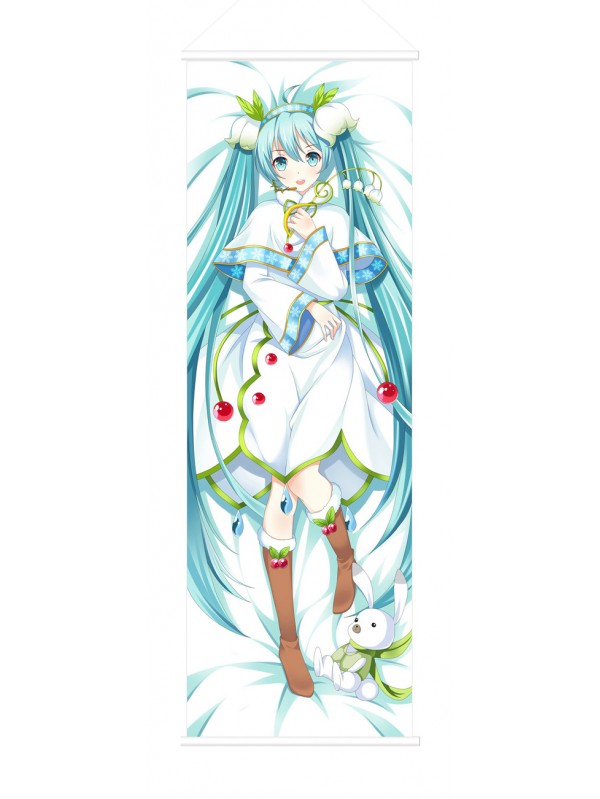 Hatsune Miku Scroll Painting Wall Picture Anime Wall Scroll Hanging Deco