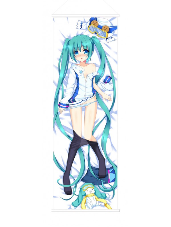 Hatsune Miku Vocaloid Scroll Painting Wall Picture Anime Wall Scroll Hanging Deco