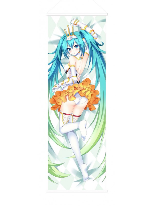 Hatsune Miku Vocaloid Scroll Painting Wall Picture Anime Wall Scroll Hanging Deco