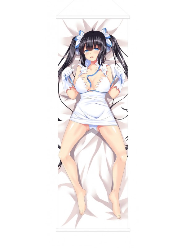 Hestia DanMachi Scroll Painting Wall Picture Anime Wall Scroll Hanging Deco