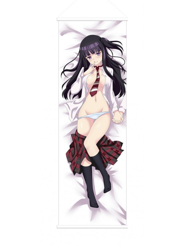 Hotaru Mizushina and Yuma Okazaki NTR Netsuzou Trap Anime Wall Poster Banner Japanese Art