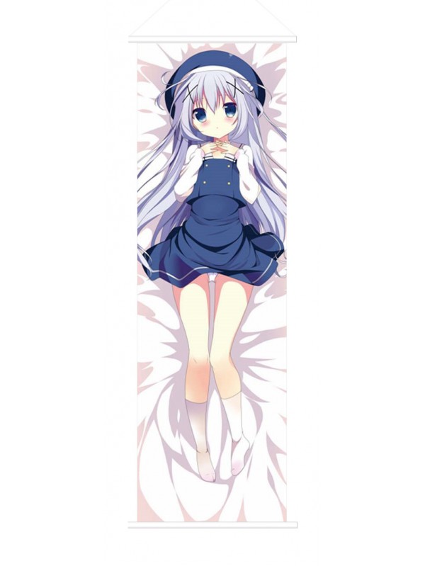 Is the Order a Rabbit GochiUsa Chino Kafu Anime Wall Poster Banner Japanese Art