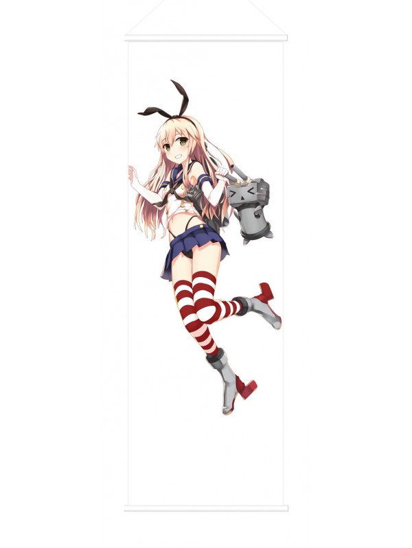 Kantai Collection Scroll Painting Wall Picture Anime Wall Scroll Hanging Deco