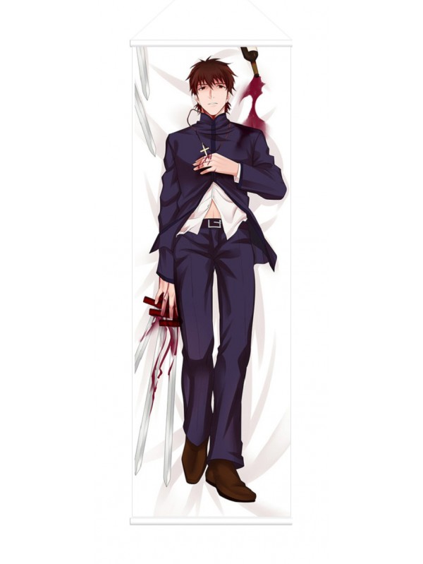 Kirei Kotomine Fate Zero Male Anime Wall Poster Banner Japanese Art