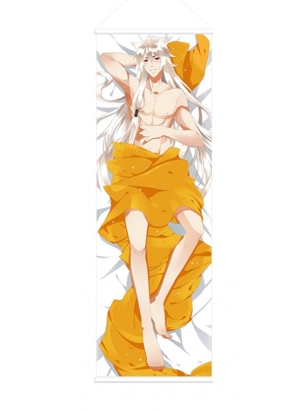 Kogitsunemaru Touken Ranbu Male Anime Wall Poster Banner Japanese Art