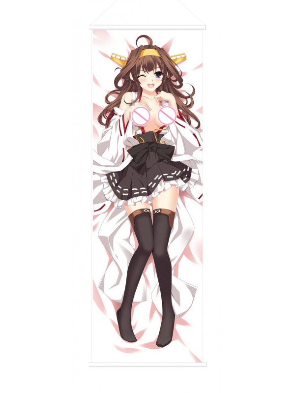 Kongou Kancolle Anime Wall Poster Banner Japanese Art