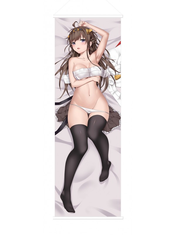 Kongou Kantai Collection Scroll Painting Wall Picture Anime Wall Scroll Hanging Deco